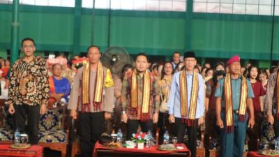 Wabup Ardian Saputra Hadiri Perayaan Natal Oikumene di Lampung Utara