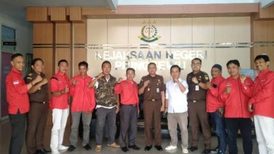 Jalin Koordinasi dan Sinergitas, DPC PWRI Pringsewu Audensi dengan Kejari Setempat