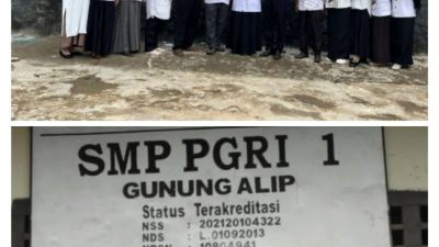 Dana BOS 2020 Hingga 2022 SMP PGRI 1 Gulip Kabupaten Tanggamus Diduga Mark Up dan Fiktif