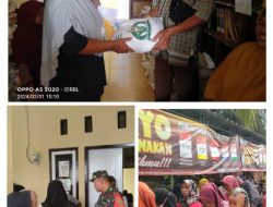 291 KPM Terima Bantuan Pangan dari Pemerintah Pekon Bulok Karto Kabupaten Pringsewu