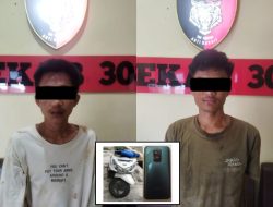 Tekab 308 Presisi Polres Kota Metro Berhasil Amankan 2 Pelaku Curas