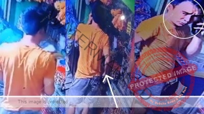 IMG 20240224 WA0014 Viral Aksi Seorang Pria Kenakan Baju Kaos Kuning Terekam CCTV Curi HP Dekat SPBU Kota Agung
