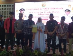 Walikota Bandar Lampung Hadiri Acara Istighosah dan Doa Bersama di Aula Gedung Semergow
