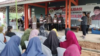 Anggota DPRD Lampung Watoni Noerdin Gelar Sosialisasi PIP-WK