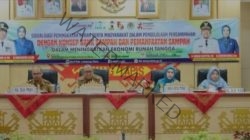 Pemkab Lampura Bersama Dinas Lingkungan Hidup Prov Lampung dan Metro Menggelar Sosialisasi Peningkatan Peran Serta Masyarakat