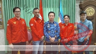 IMG 20240320 WA0307 1 Pj Bupati Pringsewu Marindo Kurniawan Sempatkan Berdialog dengan Punggawa PWRI Lampung