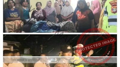 IMG 20240324 WA0032 Sat Lantas Polres Tanggamus Identifikasi dan Evakuasi Korban Laka Lantas di Jalinbar Pugung