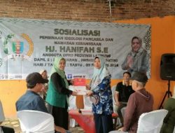 Anggota DPRD Lampung Hanifah Gelar Sosialisasi PIP-WK di Desa Khepong Jaya ByKoridor 98