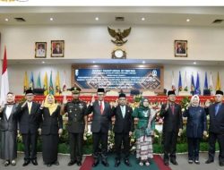 Ketua DPRD Lampung Pimpin Rapat Paripurna Istimewa Peresmian Pemberhentian dan PAW