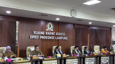 Hymne Guru Terdengar Merdu Saat Audensi P3K dengan Ketua DPRD Lampung Mingrum