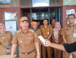 Hari Pertama Masuk Kerja PJ Bupati Tanggamus Sidak Di Sejumlah OPD