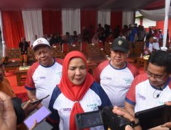 Walikota Bandar Lampung Hja Eva Dwiana Melepas 1000 Runner Dalam Event BDL Run
