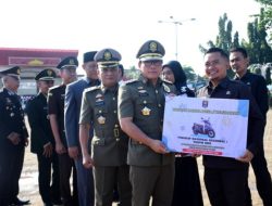 Walikota Metro Berikan Pidato Upacara Peringatan HUT Damkar, Satpol-PP ke-74 dan Satlinmas ke-62 Tahun