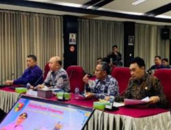 PJ Bupati Tanggamus Mulyadi Irsan Paparkan Kinerja Triwulan ke 2 di Kemendagri