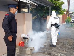 Gencarkan Fogging, Polda Lampung Gerak Cepat Antisipasi Penyebaran Wabah DBD