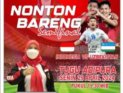 Sudah Mengantongi Izin Dari MNC,” Walikota Bandar Lampung Hja Eva Dwiana Ajak Masyarakat Nobar Di Bundaran Tugu Adipura dan Dukung Tim Indonesia di Semifinal Piala Asia 2024