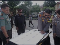 Ketua Komisi I DPRD Lamsel Dwi Riyanto Hadiri Launching Kelurahan Pemilu Damai 2024
