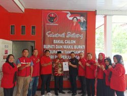 Ketua DPRD Tanggamus Heri Agus Setiawan Daftar Sebagai Balonwabup Di Partai PDI-P (DPC) Tanggamus