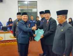 Pj Bupati Lantik Sejumlah Pejabat Kabupaten Tanggamus