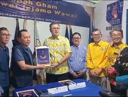Didampingi Beberapa Partai, Tondi Maju Sebagai Balonkada Kota Metro