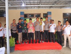 Kapolresta Bandar Lampung Letakkan Batu Pertama Pembangunan Mushola Di Mapolsek Kemiling