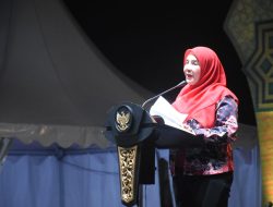Walikota Bandar Lampung Eva Dwiana,Resmi  Membuka MTQ Ke – 53 Tahun 2024 di Stadion Mini Way Dadi