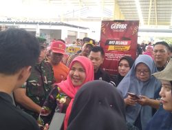 Ini Pesan Walikota Bandar Lampung Hj. Eva Dwiana Saat Meresmikan Pasar Raya Lebak Budi