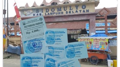 Rapor Merah PAD Sektor Retribusi Daerah Pengelolaan Pasar di Lampung Selatan, Diduga Banyak Kebocoran