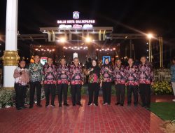 Walikota Bandarlampung Menghadiri acara Gala dinner atas Undangan Walikota Balikpapan Kalimantan Timur