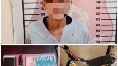 Ngaku Polisi dan Peras Warga, Pria Asal Bumi Agung Diamankan Polsek Kotabumi Kota