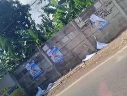 Viral, Puluhan Banner Calon Walikota Bandarlampung Iqbal Ardiansyah Hilang dan Dirusak OTK