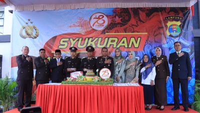 Polres Metro Gelar Upacara Dan Syukuran Peringati Hari Bhayangkara Ke-78