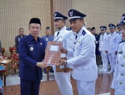 Pj Bupati Pringsewu Kukuhkan Kembali 112 Kapekon Se-Kabupaten Pringsewu
