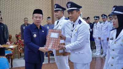 Pj Bupati Pringsewu Kukuhkan Kembali 112 Kapekon Se-Kabupaten Pringsewu