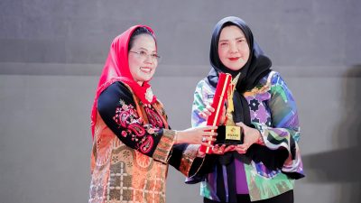 Walikota Bandar Lampung Eva Dwiana Raih Penghargaan dari Kemenkop UKM