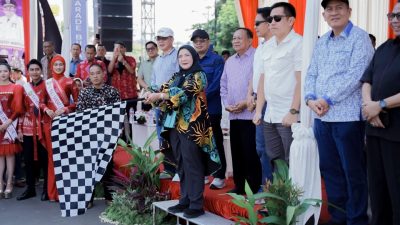 Meriahkan Hut Kota Bandar Lampung ke 342, Pawai Budaya dan Kendaraan Hias Manjakan Masyarakat