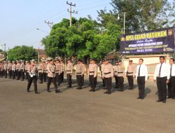 Polres Metro Gelar Pasukan Ops Patuh Krakatau 2024 Selama 14 Hari