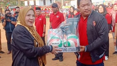 Walikota Eva Dwiana Lantik Ketua Cabor dan Buka Porcam Bandar Lampung