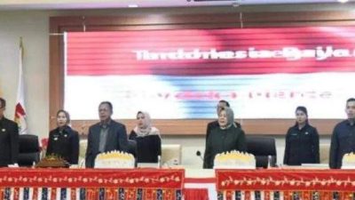 DPRD Lampung Rapat Paripurna Laporan Pansus LHP BPK