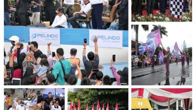Anggota DPRD Lampung Hadiri Kirab Marching Band dan Karnaval Pawai Kendaraan Hias