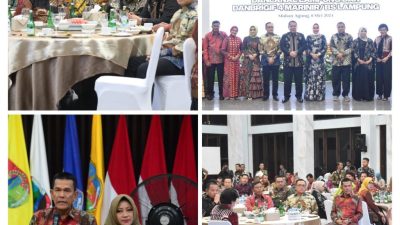 Ketua DPRD Lampung Hadiri Pisah Sambut Danrem 043/Gatam