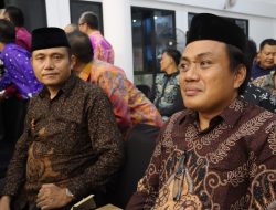 Ketua Apdesi Tanggamus dan Sekretaris Hadiri Malam Kenal Pamit Kapolres Tanggamus