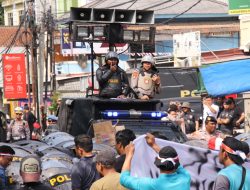 Ratusan Personel Polresta Bandar Lampung Ikuti Simulasi Sispamkota Pilkada 2024