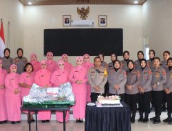 Peringati Hari Jadi Polwan Ke-75, Polres Metro Gelar Syukuran