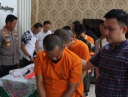 Polresta Bandar Lampung Sita Narkoba Senilai Ratusan Juta, 5 Bandar Dibekuk