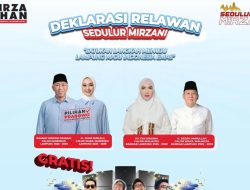Ada Doorprize, Deklarasi Dukungan Mirza-Jihan dan Eva-Dedi Hadirkan Jono Joni