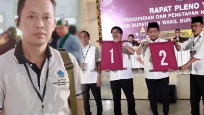 Penetapan Nomor Urut Calon Bupati Lampung Utara, Organisasi Pers KWIP Ajak Pilkada Damai dan Adil