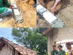 Bripka Leonardo Ajak Mahasiswa Bantu Masyarakat Membutuhkan di Lampung Tengah