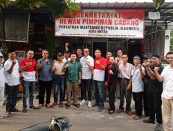 Pasca Pelantikan, DPC PWRI Kota Metro Gelar Rapat Konsolidasi bersama Pengurus DPD