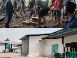 Aliran ke Pemukiman Puluhan Tahun, Warga Desa Sukanegara Lakukan Aksi Penutupan Saluran Limbah PT. ISP